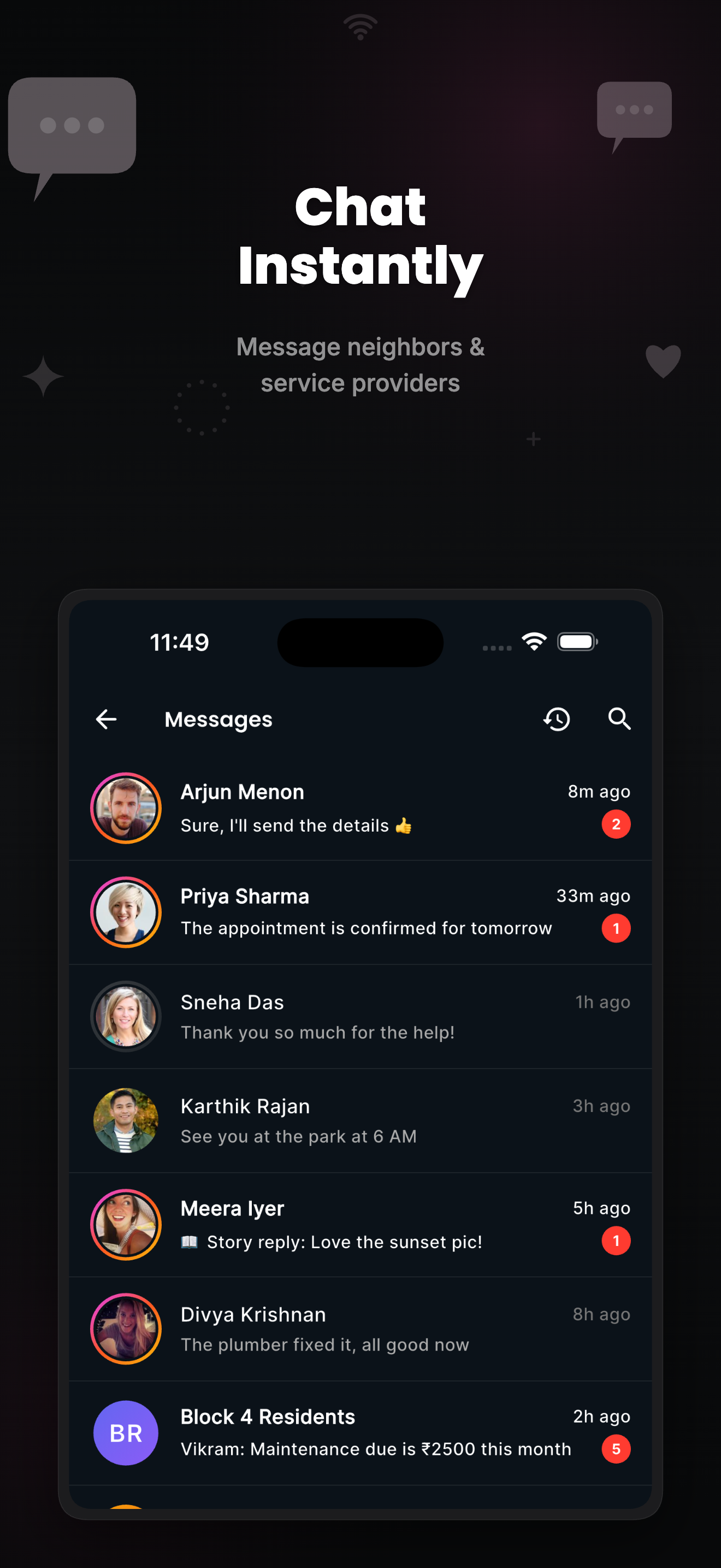 Chat — Messages
